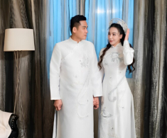 Chồng Hồ Quỳnh Hương lộ diện trước thềm đám cưới: Doanh nhân lớn tuổi hơn vợ, dành 20 năm để ăn chay trường