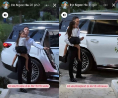 Con gái duy nhất của Hồ Ngọc Hà được bố Việt kiều đối xử như công chúa, bồng bế ra tận xe đi hẹn hò riêng