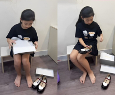Con gái Mai Phương ngày càng rõ nét xinh giống mẹ, bảo mẫu nhìn mê mẩn chỉ mong chân Lavie dài hơn