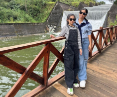 Con gái Mai Phương trổ mã sắp cao vượt bảo mẫu, giờ đứng cạnh cứ tưởng 2 chị em
