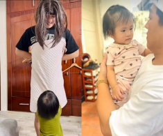 Con gái Thanh Trúc cứ gặp bố là quên cả mẹ, Châu Khải Phong “đòi danh phận” sau thời gian bị vợ giấu kín