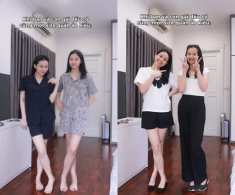Con gái Thùy Lâm nay mặc đồ cùng size với mẹ, mang “gen xịn” được khuyên đi thi hoa hậu
