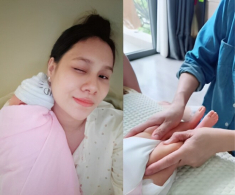 Con Hồ Bích Trâm chưa đầy 1 tháng tuổi phải tập vật lý trị liệu, mẹ bị nói vì ngồi livestream quá nhiều khi mang thai