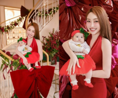 Con sao Việt ra dáng “ông bà chủ” tương lai: Ái nữ Chi Bảo 2 tháng tuổi đã như chủ tịch đi thăm cơ ngơi