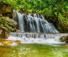 Con suối nằm ẩn trong rừng sâu ở An Giang, được ví như “thiên đường thu nhỏ”, chinh phục du khách bằng cảnh quan hùng vĩ
