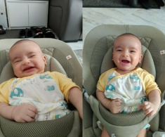 Con trai Võ Hạ Trâm không còn “mặt cọc cơ địa”, giờ biểu cảm đa dạng, khôi ngô như nhân vật hoạt hình