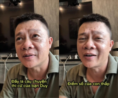 Công bố 3 môn thi chưa qua 20 điểm, con trai BTV Quang Minh “lung lay” sợ không đỗ nguyện vọng đại học
