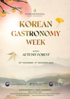 Đắm chìm trong nét độc đáo của ẩm thực Hàn Quốc tại Korean Gastronomy Week 2023
