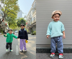 Đàm Thu Trang đưa 2 nhóc tì về Lạng Sơn, Cường Đô La quá nhớ con, phải tranh thủ vài tiếng để gặp