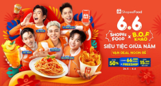 Deal xịn nhất mùa hè đã tới: ShopeeFood 6.6 – Ăn ngon giá mềm chỉ 15.000 đồng, freeship ngập tràn