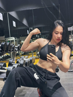 Diễn viên Angela Phương Trinh gây ngạc nhiên với cơ bắp cuồn cuộn