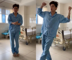 Đoạn clip Chi Dân có hành động bất thường trong bệnh viện bị “đào” lại, dân tình nhận xét xem mà “sởn da gà”