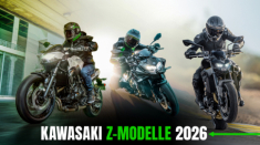 Dòng xe Kawasaki Z 2026 mang diện mạo mới, cảm xúc cũ, tiếp tục đốt cháy đam mê!