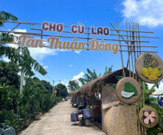 Ghé khu chợ quê giữa lòng Đồng Tháp, mới mở 2 năm nhưng hút hơn 100 ngàn lượt khách đến tham quan