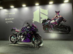 GSX-8R Tuned by JURI ra mắt - khi Suzuki bắt tay với tựa game Street Fighter 6