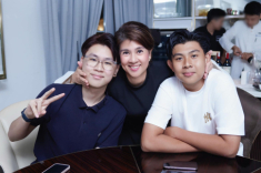Hai quý tử bảnh như hotboy của Phước Sang - Kim Thư