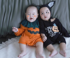 Hot kid nhà sao Việt chơi Halloween: Phương Oanh hóa trang cho cặp song sinh, Pam làm “Thần Điêu” nhưng bị nhận xét là “gà ác”