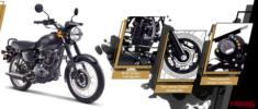 Kawasaki công bố W175 2025 mới có kích thước thân xe lớn hơn và hệ thống phun xăng mới