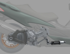 Khám phá Suzuki Burgman 400 2026 với hệ thống treo sau siêu độc trong giới xe 2 bánh