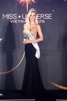 Kỳ Duyên đọ sắc cùng Miss Universe 2024, visual ra sao mà cư dân mạng nhận xét “cứ lúc quan trọng lại xu”?