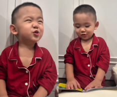Minh Hằng nuôi quý tử theo “kỷ luật quân đội”, mới 2 tuổi đã phải học bài, đọc thơ trước khi đi ngủ