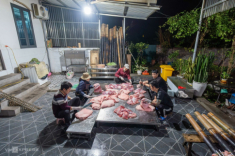 Món thịt quay công thức hơn 1.000 năm ở làng cổ Đường Lâm