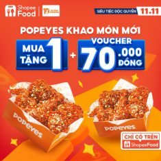 Mừng ngày độc thân, ShopeeFood tưng bừng tổ chức “11.11 Siêu Tiệc Độc Quyền”