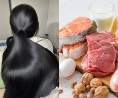 Muốn có mái tóc dày mượt như dòng suối mà không tốn kém, chị em áp dụng công thức “tăng 6 giảm 6” mỗi ngày