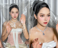 Mỹ nhân Việt xinh như “búp bê sống”, chỉ một hành động hút 3 triệu lượt xem