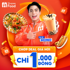 Ngày hội ShopeeFood tái xuất tưng bừng, chỉ 1.000 đồng đã rinh được món ngon