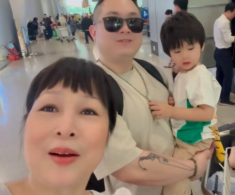 NSND Hồng Vân đón cháu ngoại lần đầu về thăm, con gái xa nhà bao năm vì lấy chồng Việt kiều nay đoàn tụ