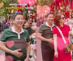 NSƯT Chí Trung chiều người yêu trẻ tuổi đi chơi dịp Giáng sinh, vóc dáng bạn gái Á hậu thu hút sự chú ý