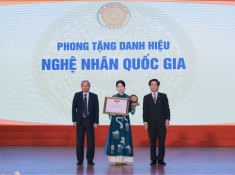 NTK Linh Thảo - Nghệ nhân Quốc gia: Người mở lối mới cho trang phục văn hoá tín ngưỡng Việt
