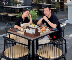 Ốc Thanh Vân khoe ảnh hẹn hò với ông xã Trí Rùa, từ ngày đưa 3 con về Việt Nam sung sướng hơn hẳn