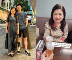 Phu nhân Bầu Hiển chuẩn “mẹ quốc dân”: Làm “bạn nhậu” với quý tử, không cần con dâu tự tay chăm 3 cháu nội