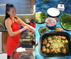 Phương Oanh bất ngờ lên tiếng về chuyện “chưa cưới” Shark Bình, khoe tài nấu nướng đảm đang cho ông xã