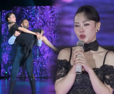 Phương Oanh sexy ở “Bước nhảy hoàn vũ” với trai Tây, khóc nức nở khi nói về 2 con chung với Shark Bình
