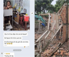 Quách Ngọc Tuyên xây cơ ngơi bề thề cho bố mẹ ở quê, ngày đập nhà mẹ ruột khóc làm ai cũng thương