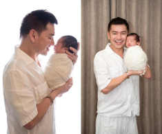 Quang Minh xúc động vì “không ngờ cuối đời lại có được thằng con trai”, lo quý tử phải chịu thiệt thòi