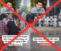 Sao đính chính tin đồn qua đời vì đột quỵ: Vợ NSND Công Lý nhiều lần phải lên tiếng, Huỳnh Anh Tuấn bị thêu dệt