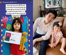 Sao Việt 24h: Anh chồng Đỗ Mỹ Linh khoe con gái tài giỏi, bố đơn thân giàu có tự hào khi ái nữ hiểu chuyện