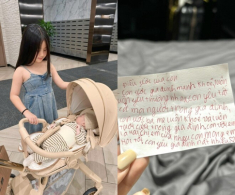 Sao Việt 24h: Bạn gái kém 37 tuổi của Quang Minh khoe con gái riêng hiểu chuyện, viết thư tay gửi em trai mới sinh