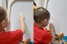 Sao Việt 24h: Bảo Thy khoe quý tử thông minh vượt chuẩn, gần 3 tuổi đã nghe hiểu, viết chữ và số tiếng Anh thành thạo
