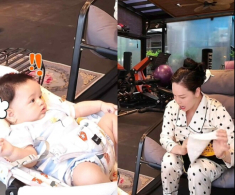 Sao Việt 24h: Con gái Nhật Kim Anh sửng sốt ra mặt khi bị mẹ bắt học bảng cửu chương ở tháng thứ 5