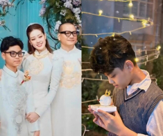 Sao Việt 24h: Con trai riêng của chồng Hoa hậu Khánh Vân điển trai như tài tử, được mẹ ruột khen ngợi hết lời