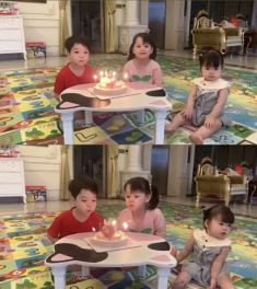 Sao Việt 24h: Đỗ Mỹ Linh “tan chảy” khi được con gái và cặp sinh đôi nhà anh chồng Đỗ Quang Vinh tặng quà đặc biệt