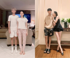 Sao Việt 24h: Lệ Quyên khoe chiều cao khiêm tốn bên chàng trai có mái tóc sáng màu, còn gọi là “mèo con” đầy ngọt ngào