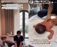 Sao Việt 24h: Mai Ngọc thuê bảo mẫu 24/7 chăm con đầu lòng, ở cữ trong biệt phủ nhà chồng thiếu gia như “nữ hoàng”
