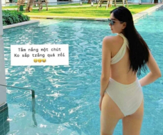 Sao Việt 24h: MC Mai Ngọc diện bikini, hiếm hoi khoe thân hình ở những tháng đầu thai kỳ