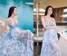 Sao Việt 24h: “Mẹ chồng” Phương Oanh khoe đôi gò bồng đảo “đốt mắt” ở tuổi U50, trẻ đẹp không thua con gái sinh năm 1998